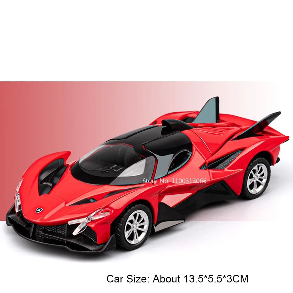 1:36 Apollo EVO M4 CSL Samochody Zabawki Model Odlew Stopowy Otwierane Drzwi Miniaturowy Samochód Sportowy Koło Napędowe Pull Back Pojazd Prezent dla Dzieci i Dorosłych