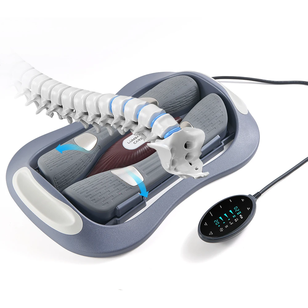 Auto-Inflate Lumbar Traction Device - Quick Back Relief for Busy Professionals
