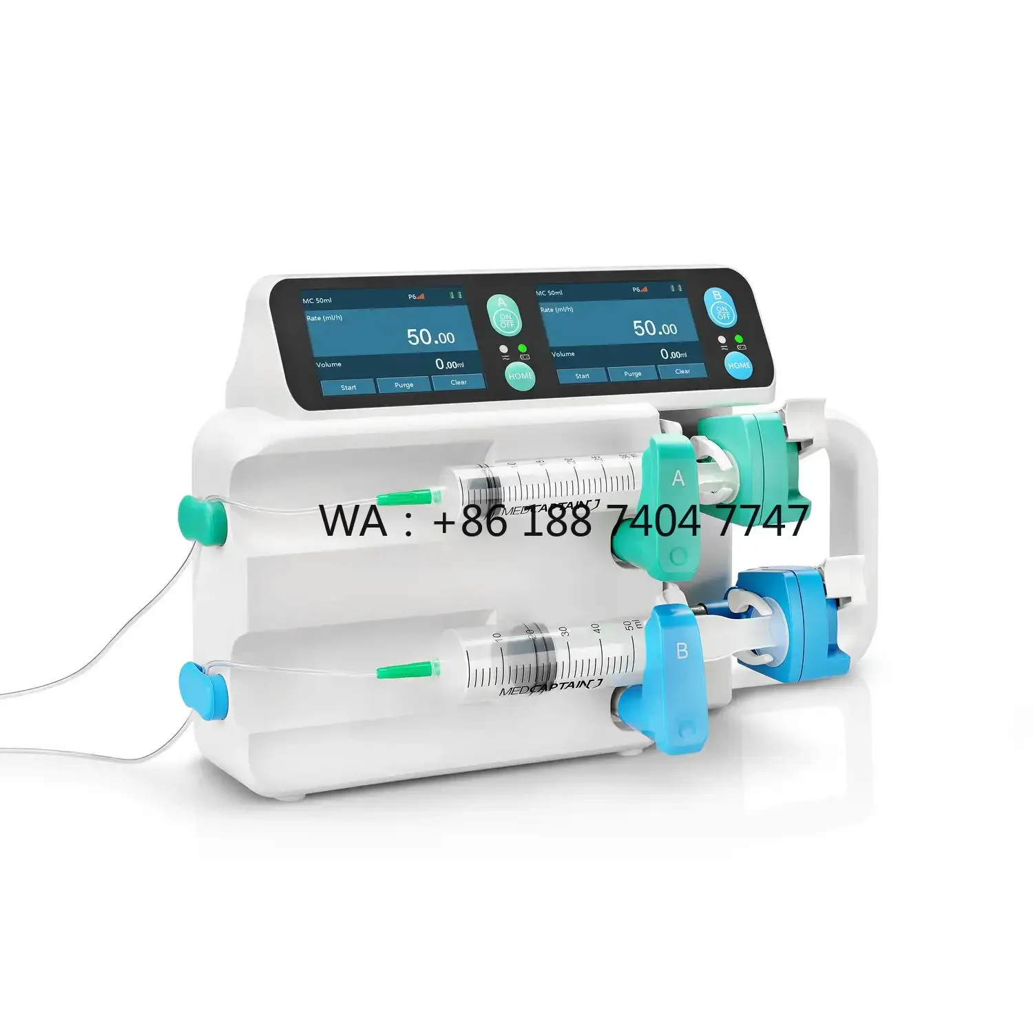 

Ветеринарный двухканальный насос MedCaptain SYS-52 с высокоточным управлением