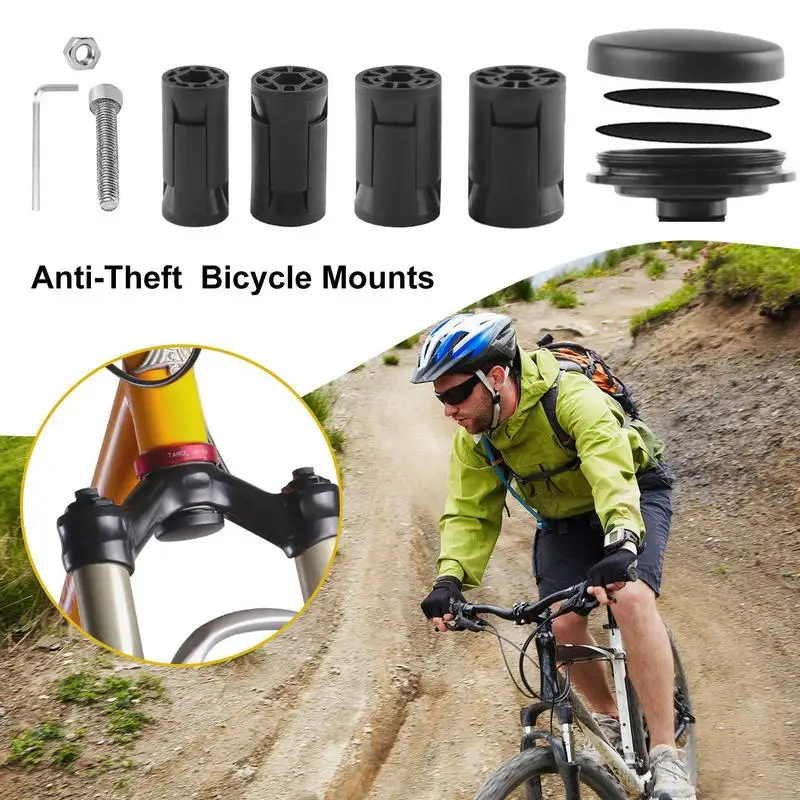 Anti-Theft Bicycle Trackers Hiddens Bike GPS Trackers Case Natural Mounting GPS Accessory For Bicycle With A Hole In The Front