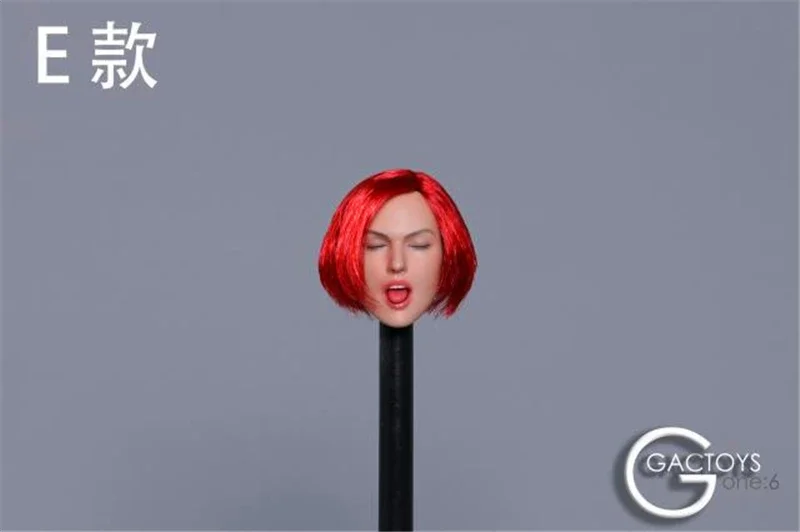 1/6 مثير اللسان التعبيرات رئيس نحت نموذج 1:6 فتاة رئيس نحت جينا Lollobrigida رئيس لعبة نحت GACTOYS GC025 #5