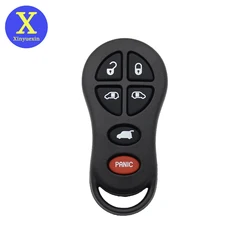 Xinyuexin 5/6 Button Remote Key Shell Case Fob for Chrysler Town & Country Prowler Voyager for Dodge Caravan Grand Key Chain