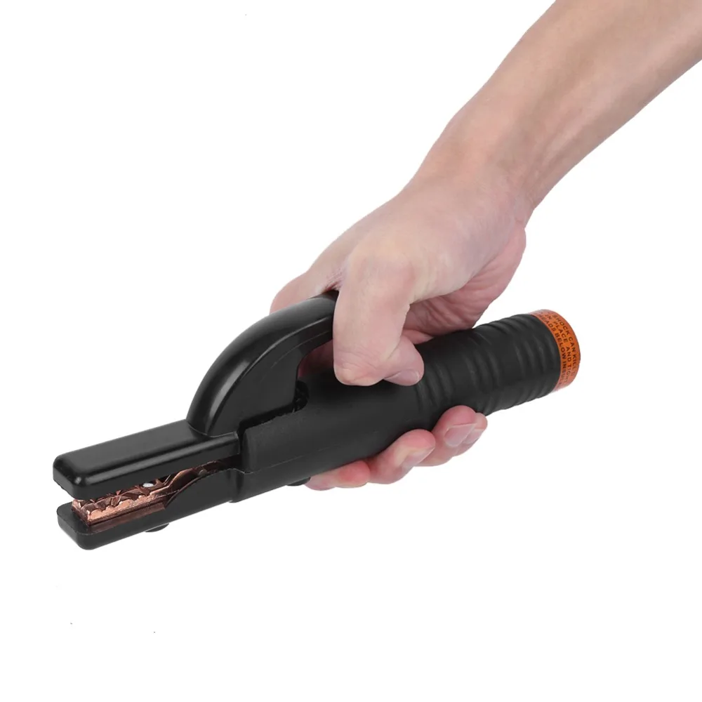 300-500A Welding Electrode Holder Pure Copper Insulated Welding Tongs Heavy Duty Thickened Copper Clamp Tongs