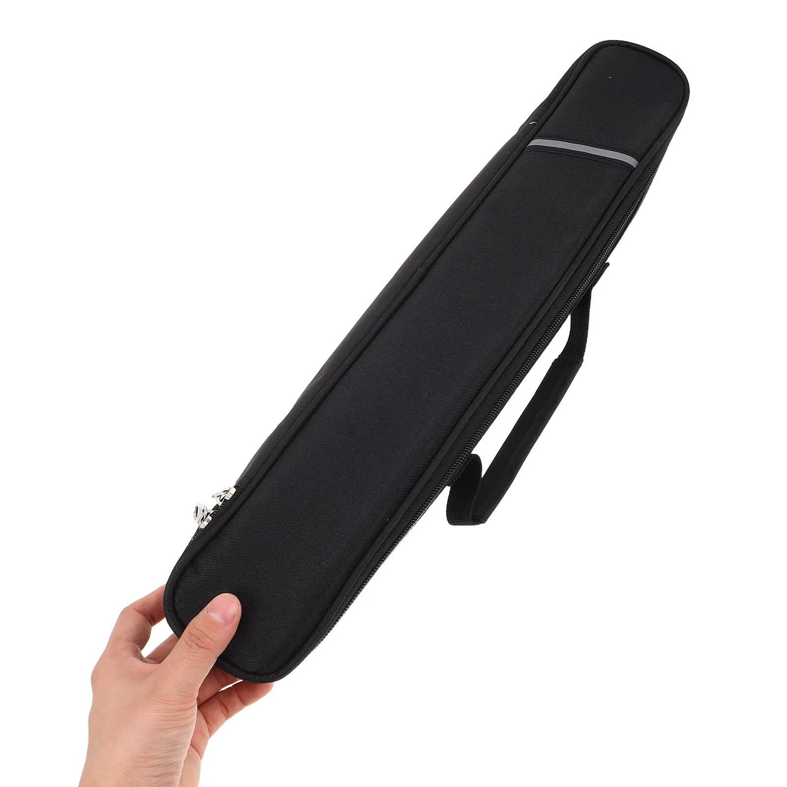 Bolsa para tubo de pelo, flauta Dizi con asa protectora, bolsillo, funda para guitarra eléctrica, Banjo, mochila dura para clarinete negro