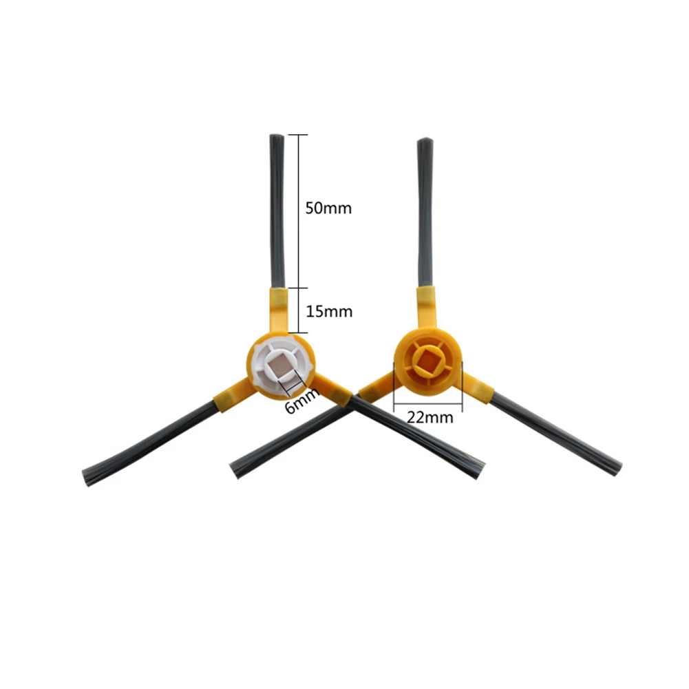 10/4 قطعة استبدال الفرش الجانبية ل Redroad R10 ل Bobsweep Dustin ل Tesvor S4/S8 Pro ل Mamibot EXVAC660 لمكنسة IHome #5