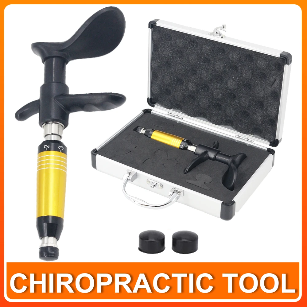 

Manual Single Head Chiropractic Gun for Neck Pain Relief 6 Levels Adjustable Manual Corrective Massager 2025 Hot Sale