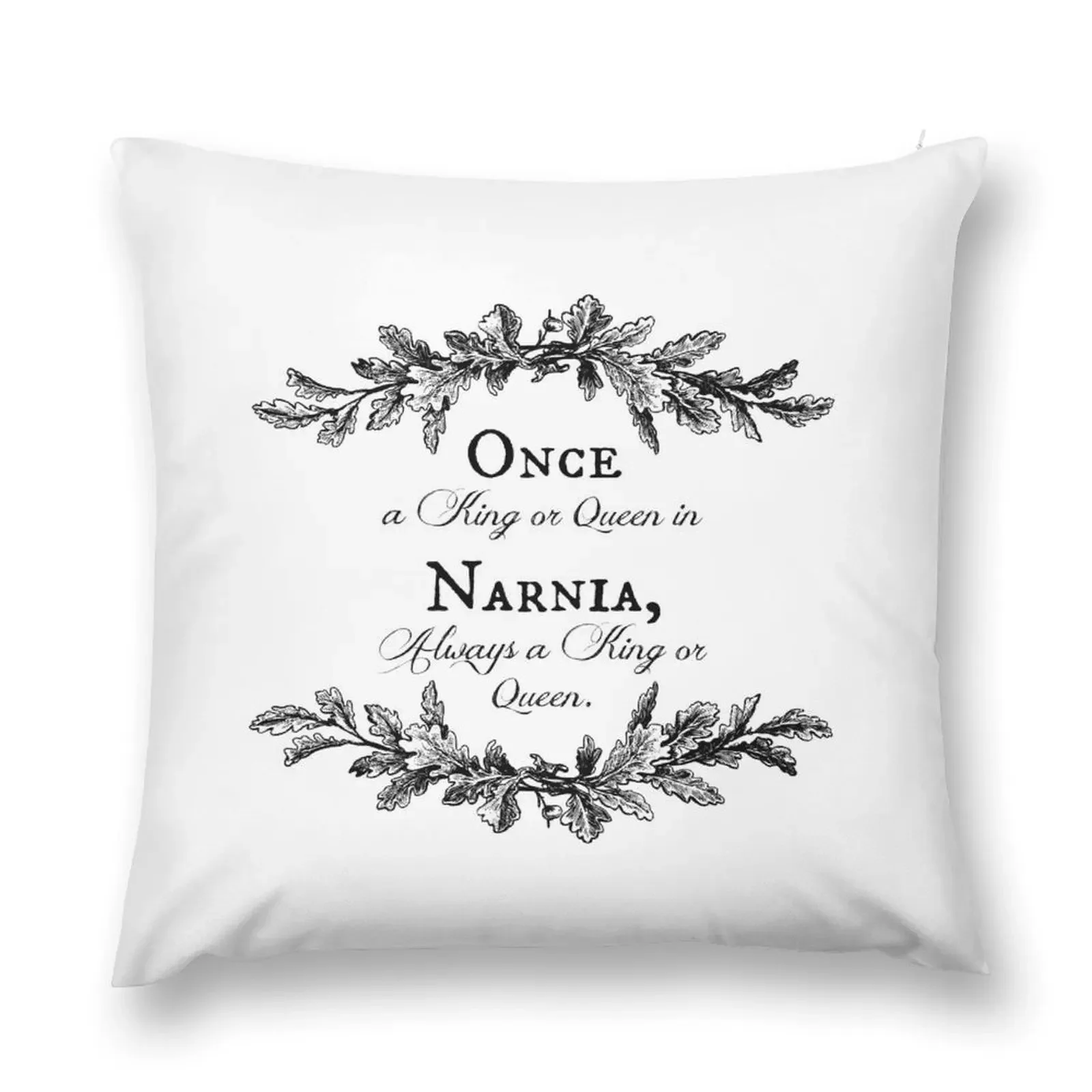 

Once A King or Queen Throw Pillow Pillows Aesthetic Ornamental Pillow Sofa Cushions Covers pillow