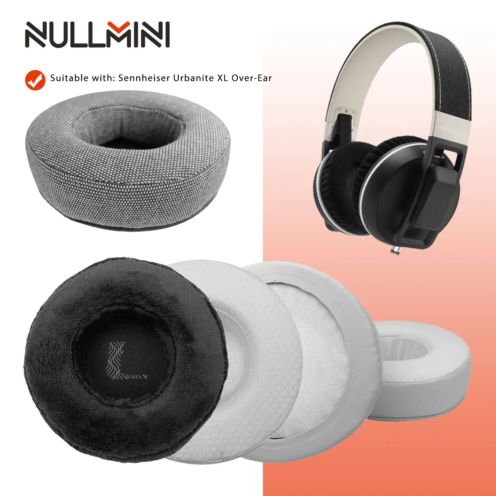 Cuscinetti Auricolari Di Ricambio Geekria Per Sennheiser Urbanite XL - Memory Foam, Set Da 2 Pezzi - Foto 2