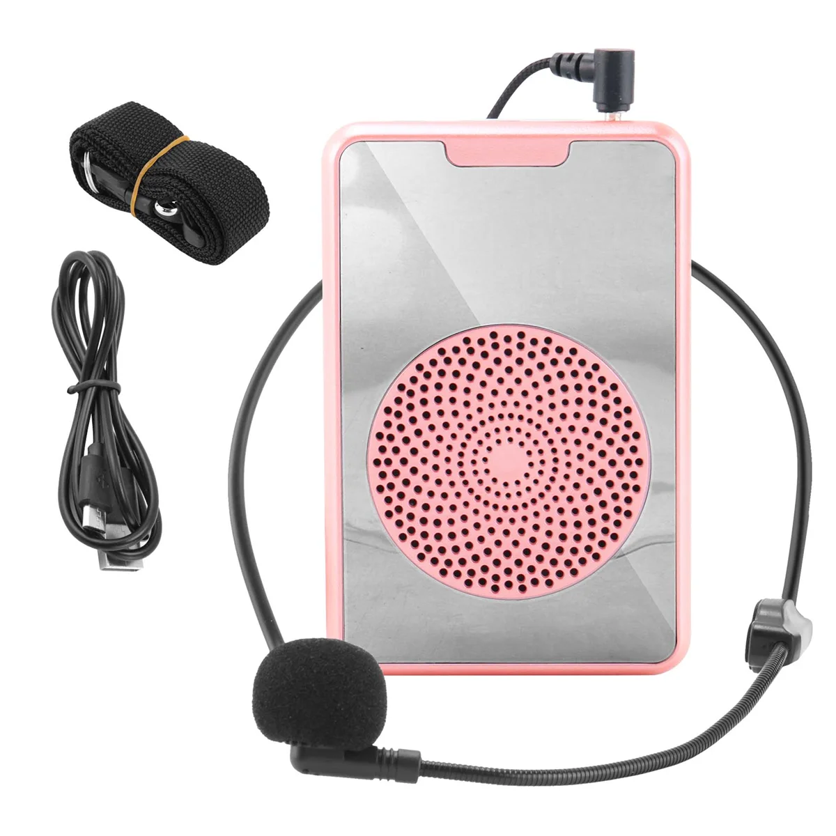 Portable Voice Amplifier for Teachers with Microphone Headset,Rechargeable Speaker for Training,Tour Guide,Classroom