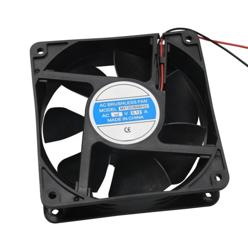12038 Waterproof Axial Fan 12Cm AC220V DC48V Industrial Cooling Fan For Ultrasonic Humidifier Equipment Replacement Part