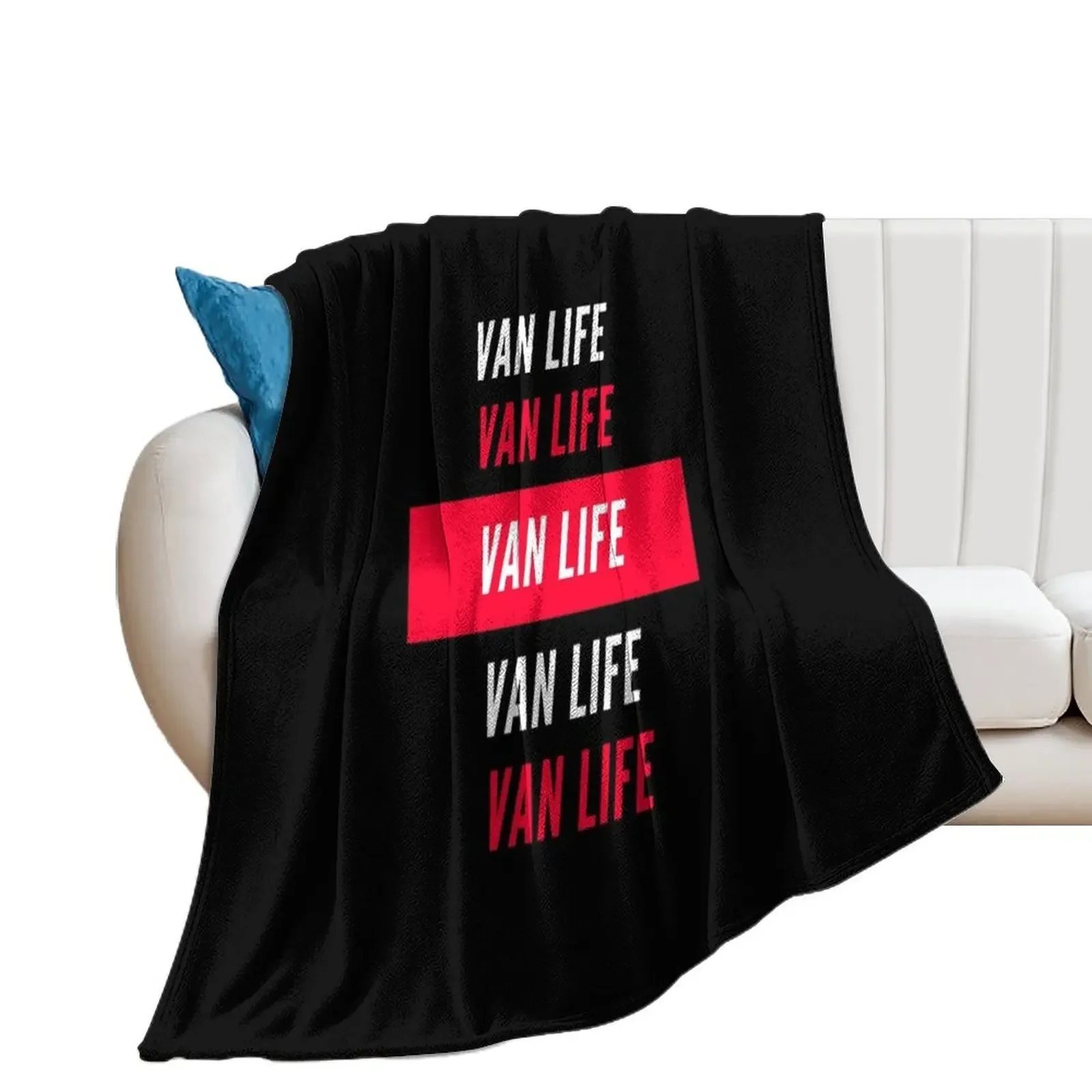 

Van Life VanLife design Throw Blanket Tourist Blankets Sofas Of Decoration heavy to sleep Blankets