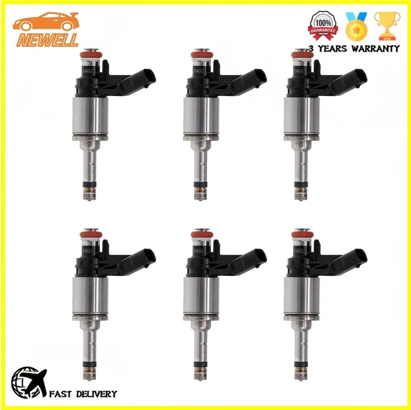 6pcs 0261500307 HL3Z-9F593-B HL3Z9F593B Fuel Injector For Ford F-150 GT Expedition Lincoln Navigator HL3Z-9F593-A FJ1398