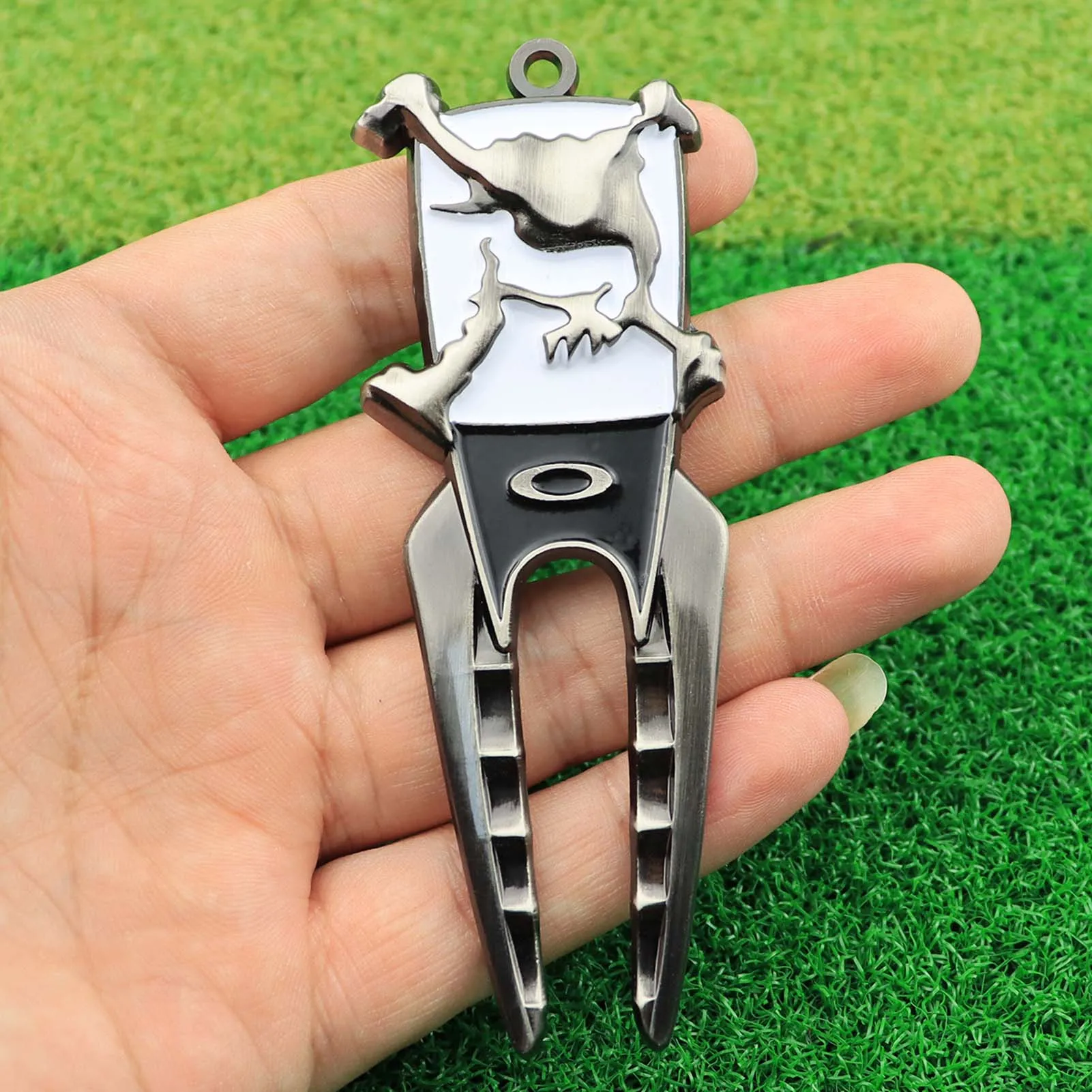 1Pcs Golf Divot Repair Tool Portable Golf Green Fork Pitch Groove Cleaner Pitch fork Golf Sport Accessories