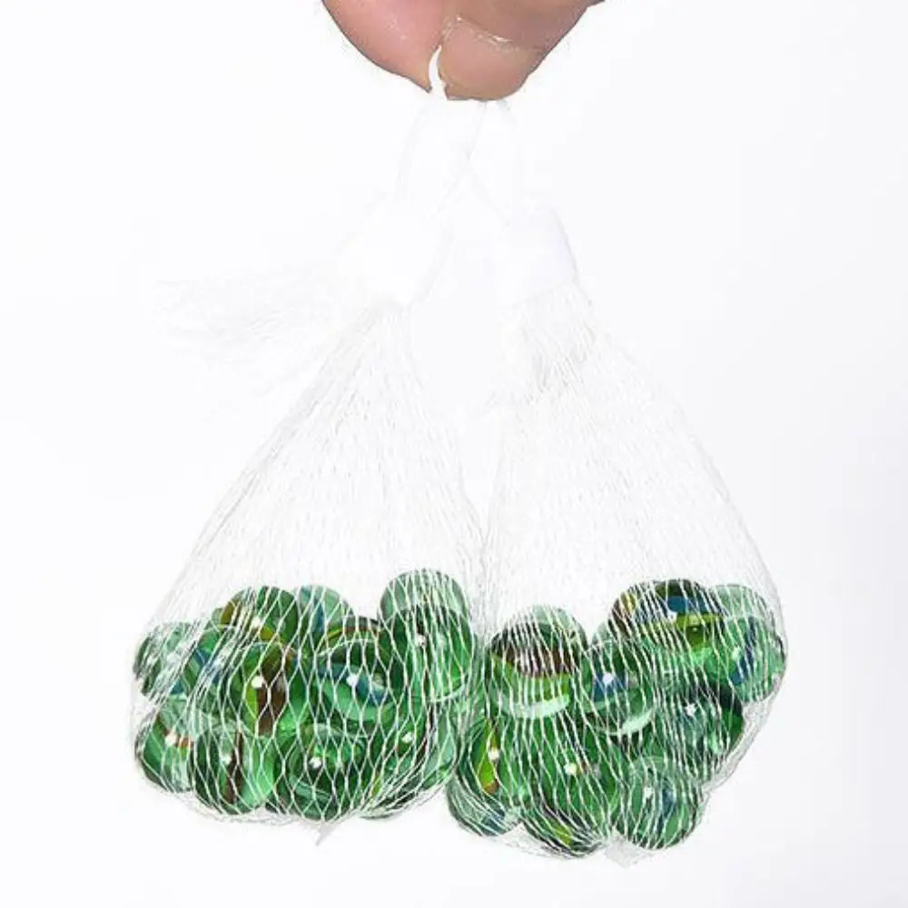 แก้วหินอ่อนที่มีสีสันสำหรับเด็กการเล่นเกมแบบดั้งเดิมของเล่นโซลิแทร์ที่สนุกการตกแต่งบ้านเติมแจกันและถังปลา