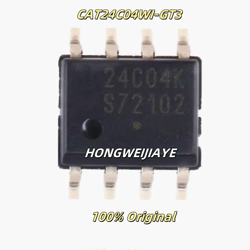 

10PCS 100% New CAT24C04WI-GT3 CAT24C128WI-GT3 CAT24C256WI-GT3 SOIC-8 Brand New Original Chips ic
