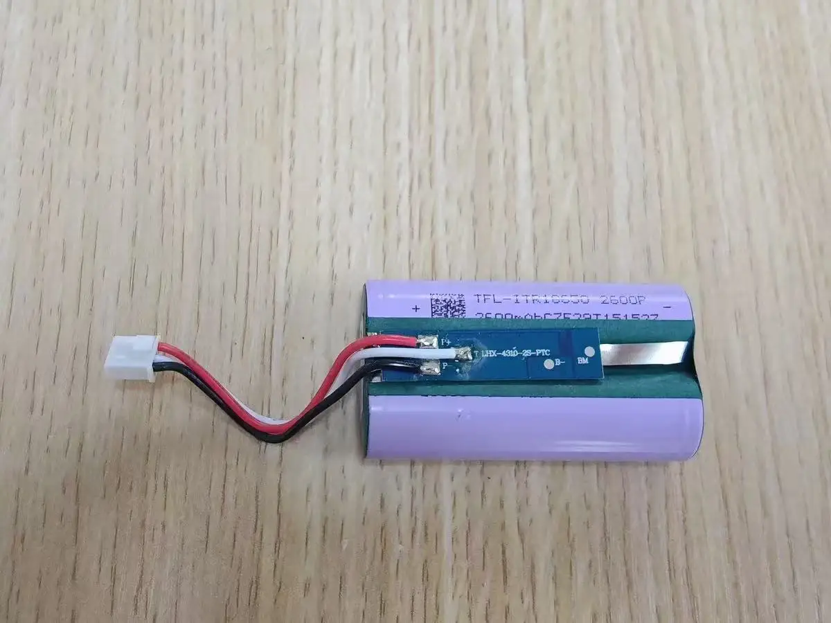 buy more will cheap 7.4V polymer lithium battery 18650 driving recorder MP3 point reading pen 2600mah recording pen three wire