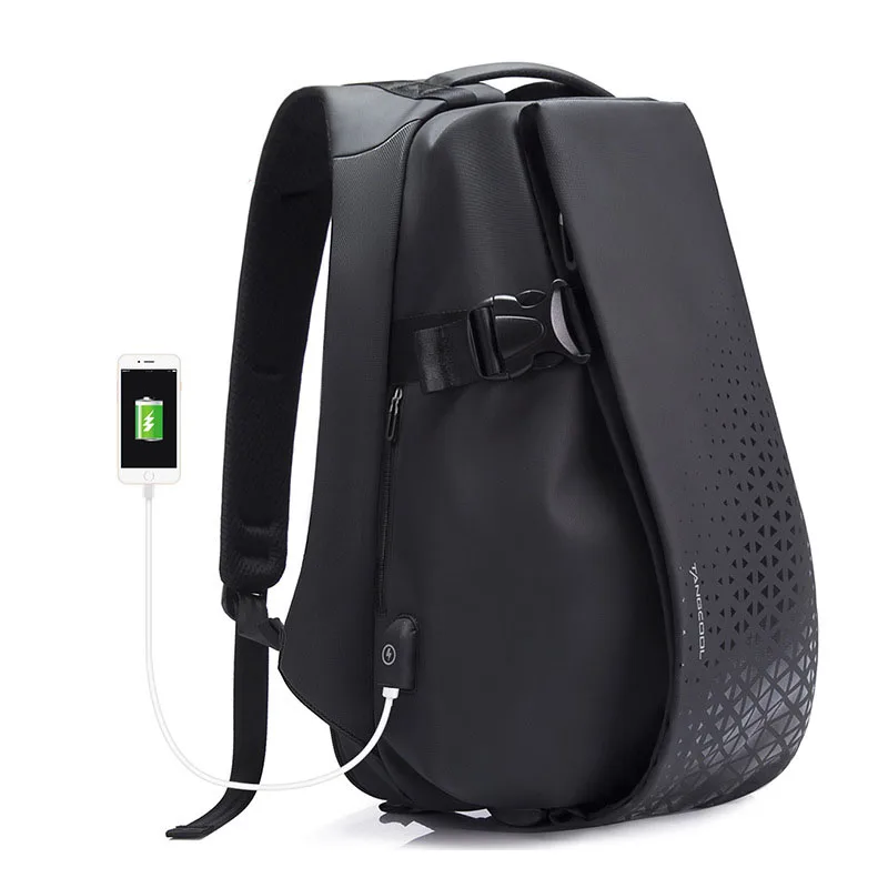 

2024 Leisure Travel Men's Backpack Fashion Multi functional Computer USB Business Travel Backpack Men's College Student backpack