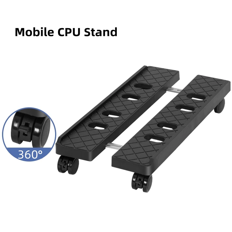 

Mobile CPU Stand PC Tower Stand Portable Removable Bracket Gaming Desk Accessories Ventilated Computer Tower Stand Adjustable