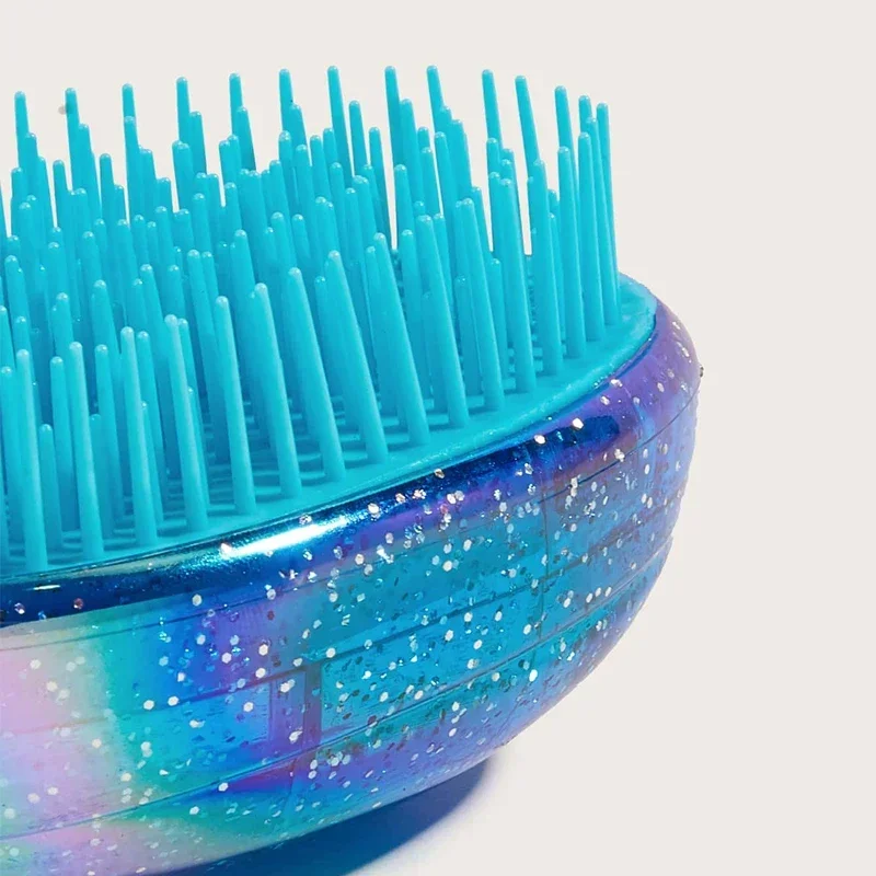 Soft Hairbrush Combs Soft Styling Tool Hair Comb for Styling Hairdressing Comb Detangling Detangles Hair Mini Round Shape
