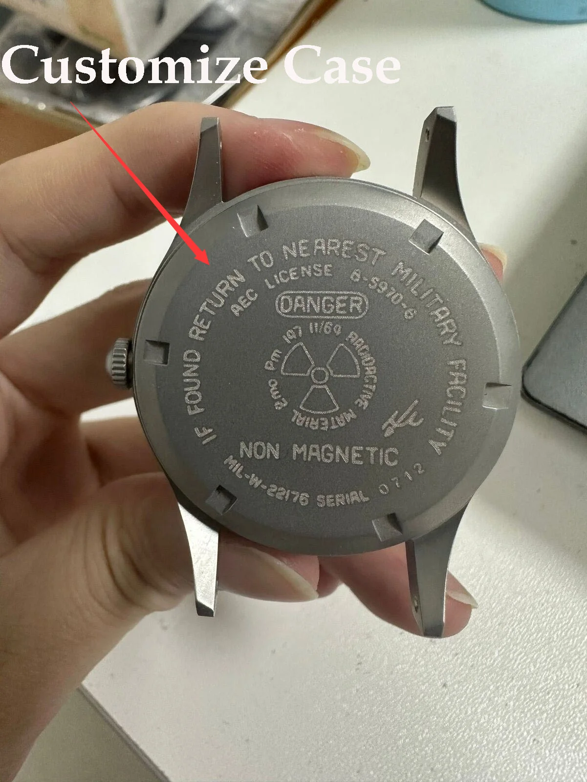 Professional Customized Watch/Crown/Case/Strap/Dial