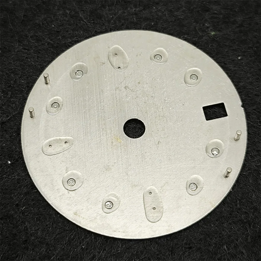 28.5mm Watch Dial NH35 SUB DEEP Sea Dial Watch Accessories Green Luminous Watch Faces for NH35/ NH36/ 4R35/ 4R36 Movement