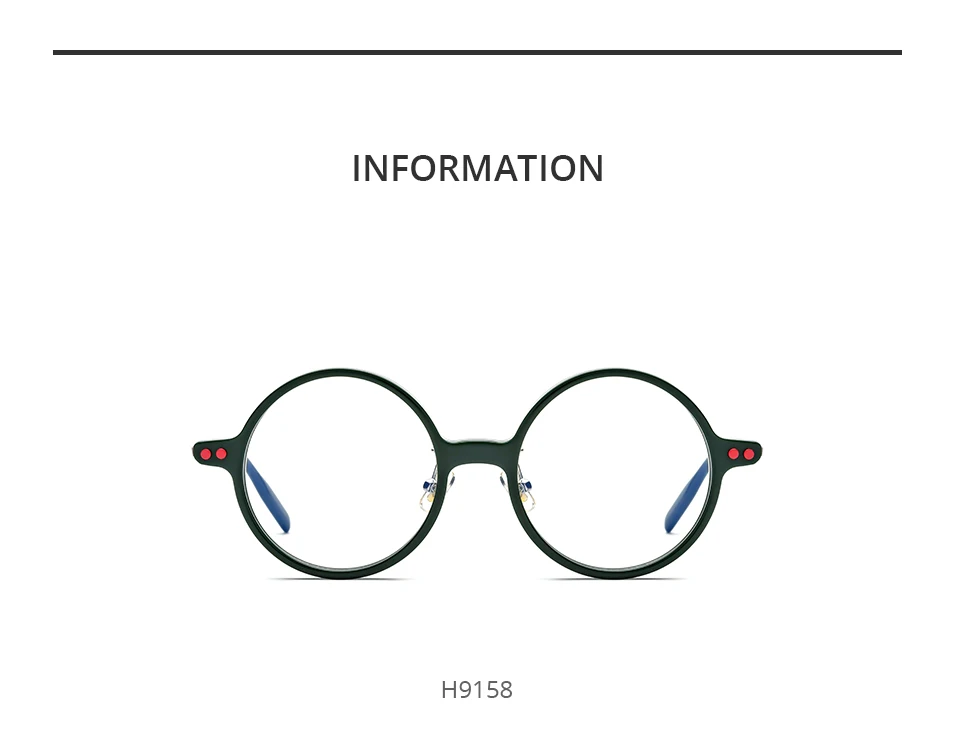 HEPIDEM Acetat Brille Rahmen Männer Marke Designer Runde Frauen Nerd Brillen japanische handgemachte Brille Vintage Brillen 9158 – Detail 4