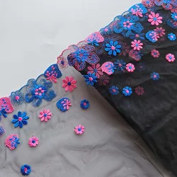 12Meters Floral Strawberry Embroidered Lace Trims Clothing Accessory Dress Sewing Applique Costume Lingerie DIY