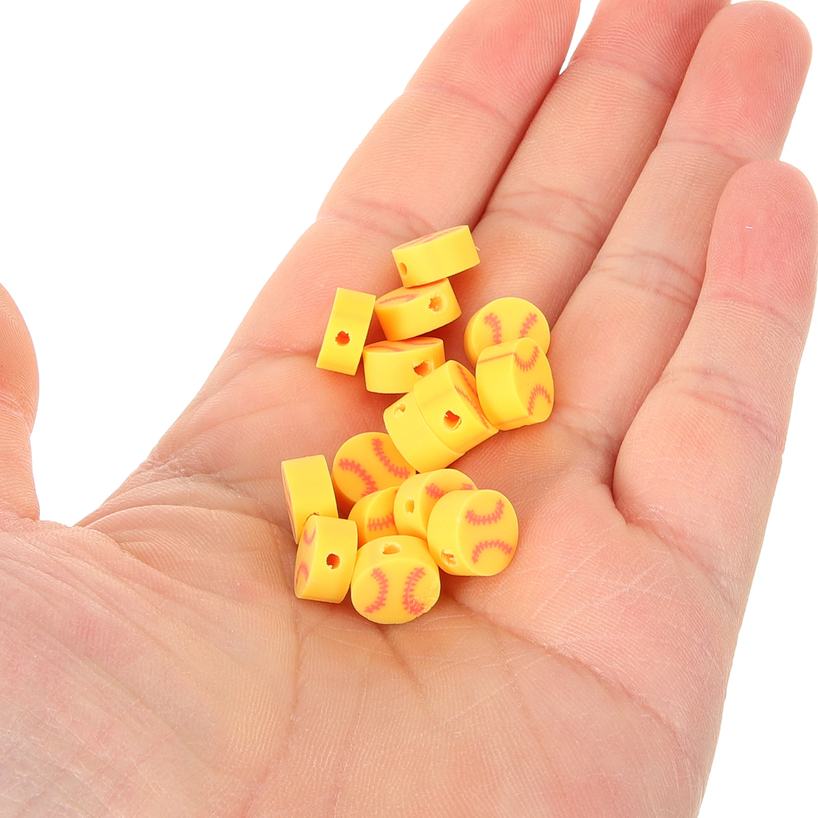 

200pcs Soft Polymer Clay For Jewelry Making Craft Beads Bracelet Necklace Diy Accessories Smooth Creative Design Spacer Beads