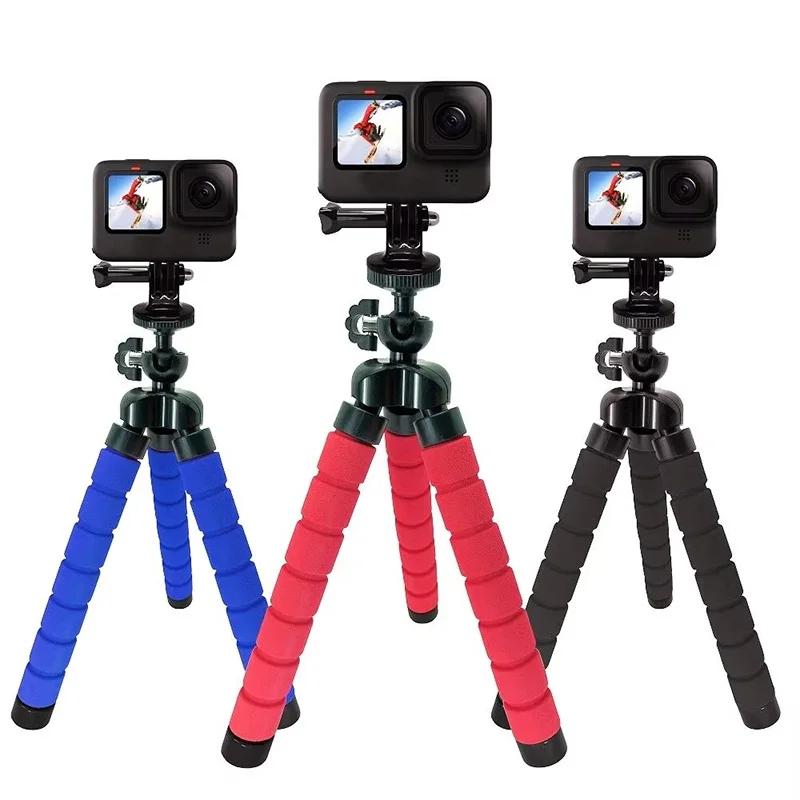 Phone Tripods With Bluetooth Remote Flexible Desktop Stand Smart Phone Camera Holder For iPhone Vivo Xiaomi And For DJI Camera