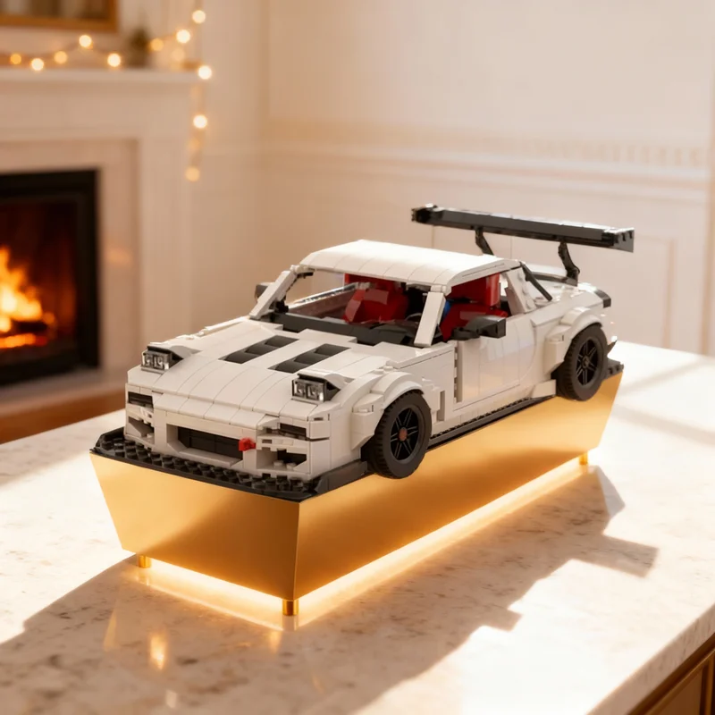 

1188pcs MOC Mazda Cars Model Building Blocks Toy Architecture Assemble DIY Idea Christmas Gifts Brick Kids Creative Education