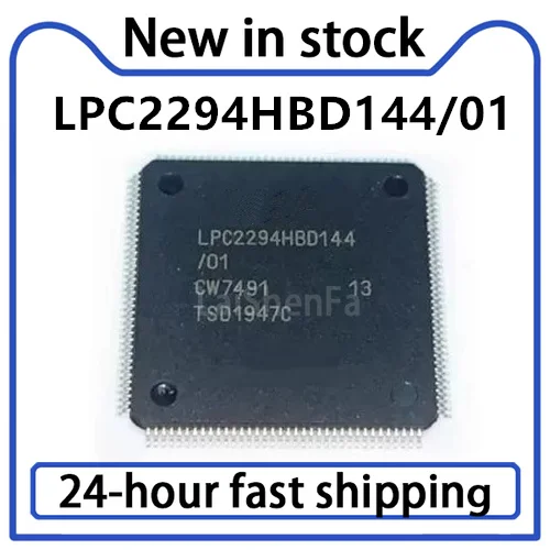 1PCS New LPC2294HBD144/01 LPC2294 Packaged LQFP144 Microprocessor Chip Spot