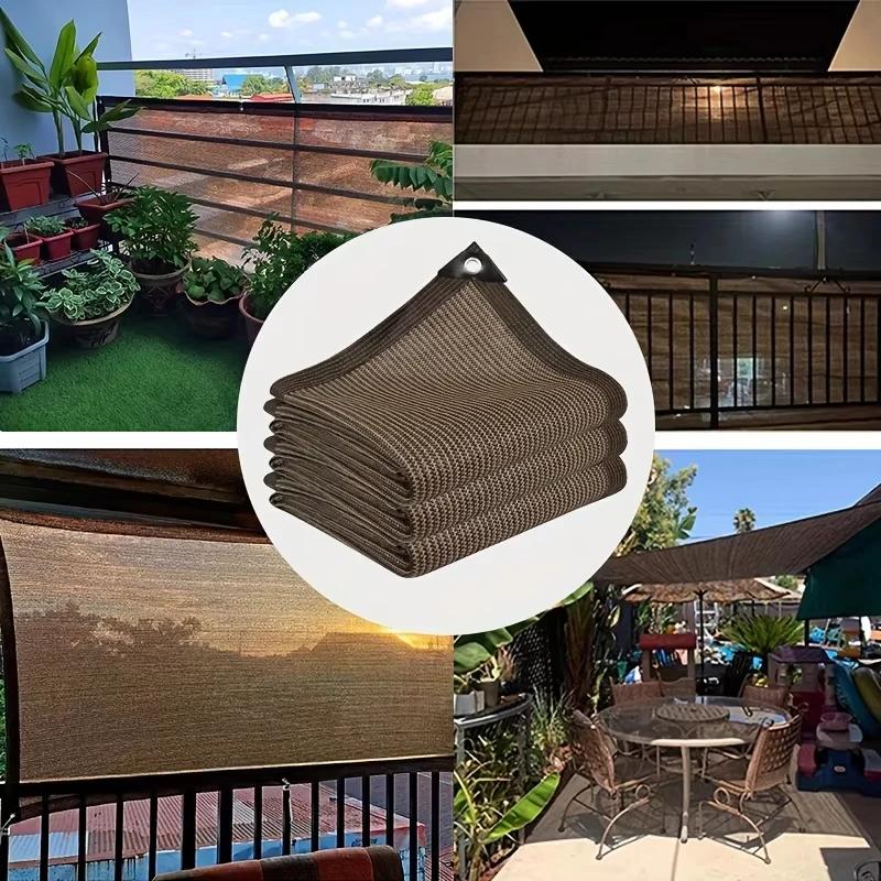 Durable Brown Protection Canopy - Outdoor Sun Shade Net - Multiple Sizes Available for Travel, Picnics, and Pools - AliExpress 18 6 Durable Brown Protection Canopy - Outdoor Sun Shade Net - Multiple Sizes Available for Travel, Picnics, and Pools - AliExpress 18 - Image 6
