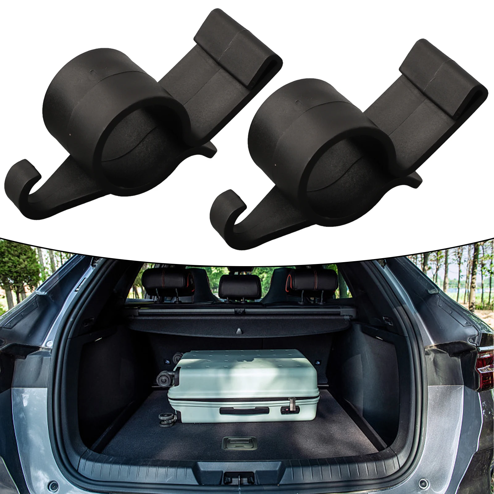 2pcs Auto Trunk The Real Color Of The Item May Be Slightly Different From The Pictures Shown On Holders Car Accessories