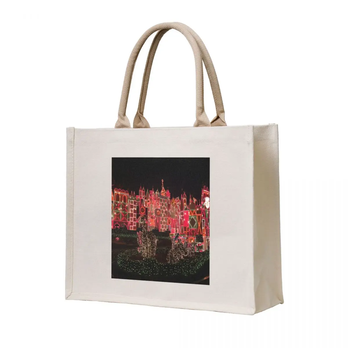 

Christmas Lights Tote Bag tote bag Handbags women supermarket folding bag