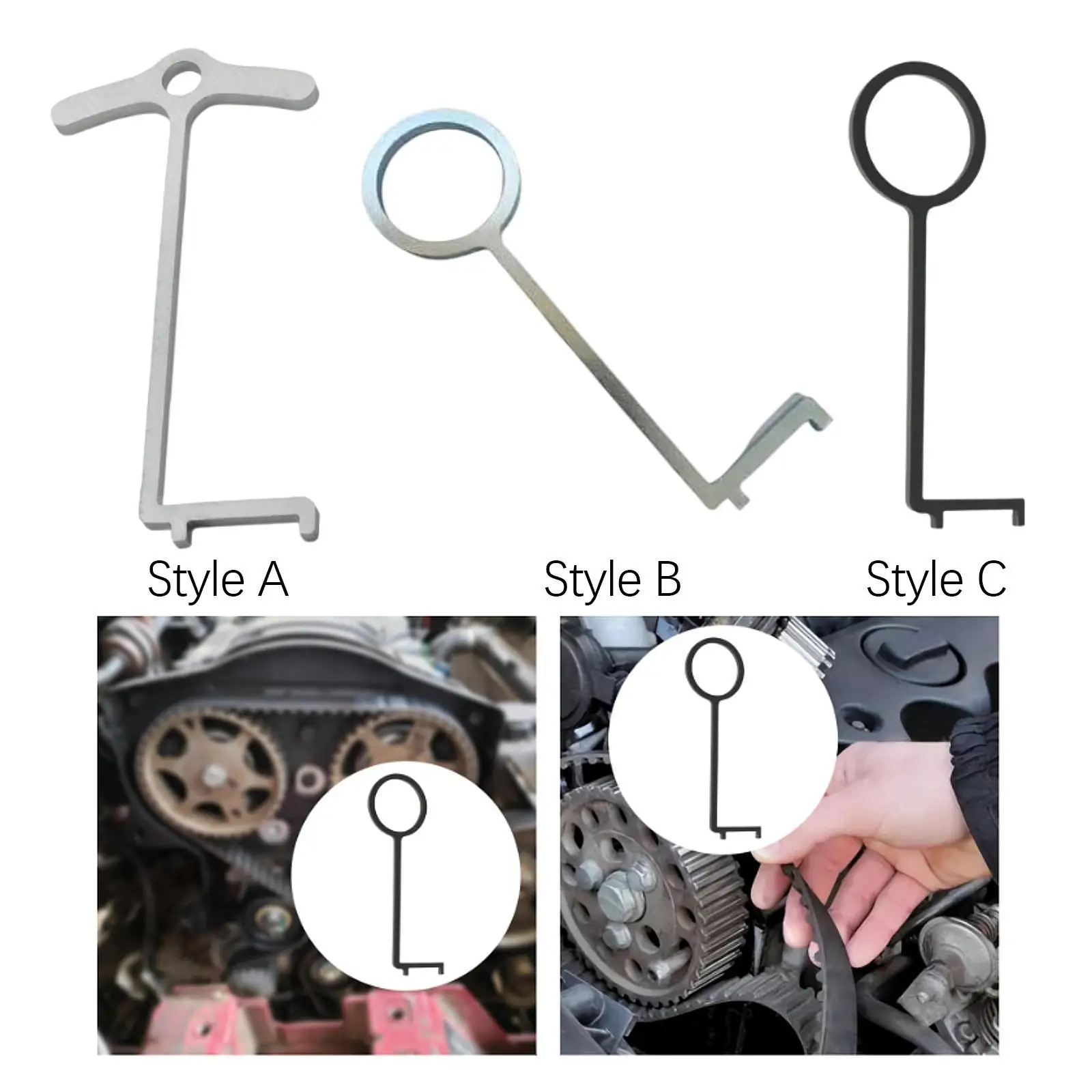 

Engine Timing Belt Check Device G-0109-6 1643190080 Quality Metal Gauge Tool for Citroen C1 II C3 III Automotive Maintenance
