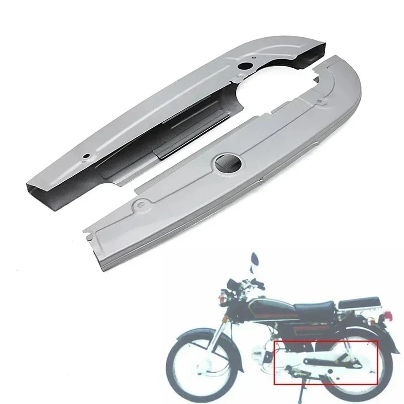 Motorcycle Chain Protection Cover Full-Inclusive Chain Box Cover for Jialing JIALING JH70 C65 C70 C90 65 70 90