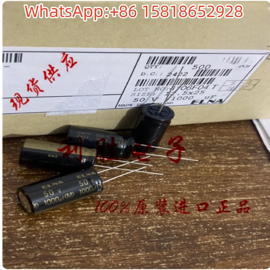 

5 шт. 1000 мкФ 50 В Япония ELNA аудио конденсаторы 50 В 1000 мкФ 12,5*25 RA3 фиолетовый халат