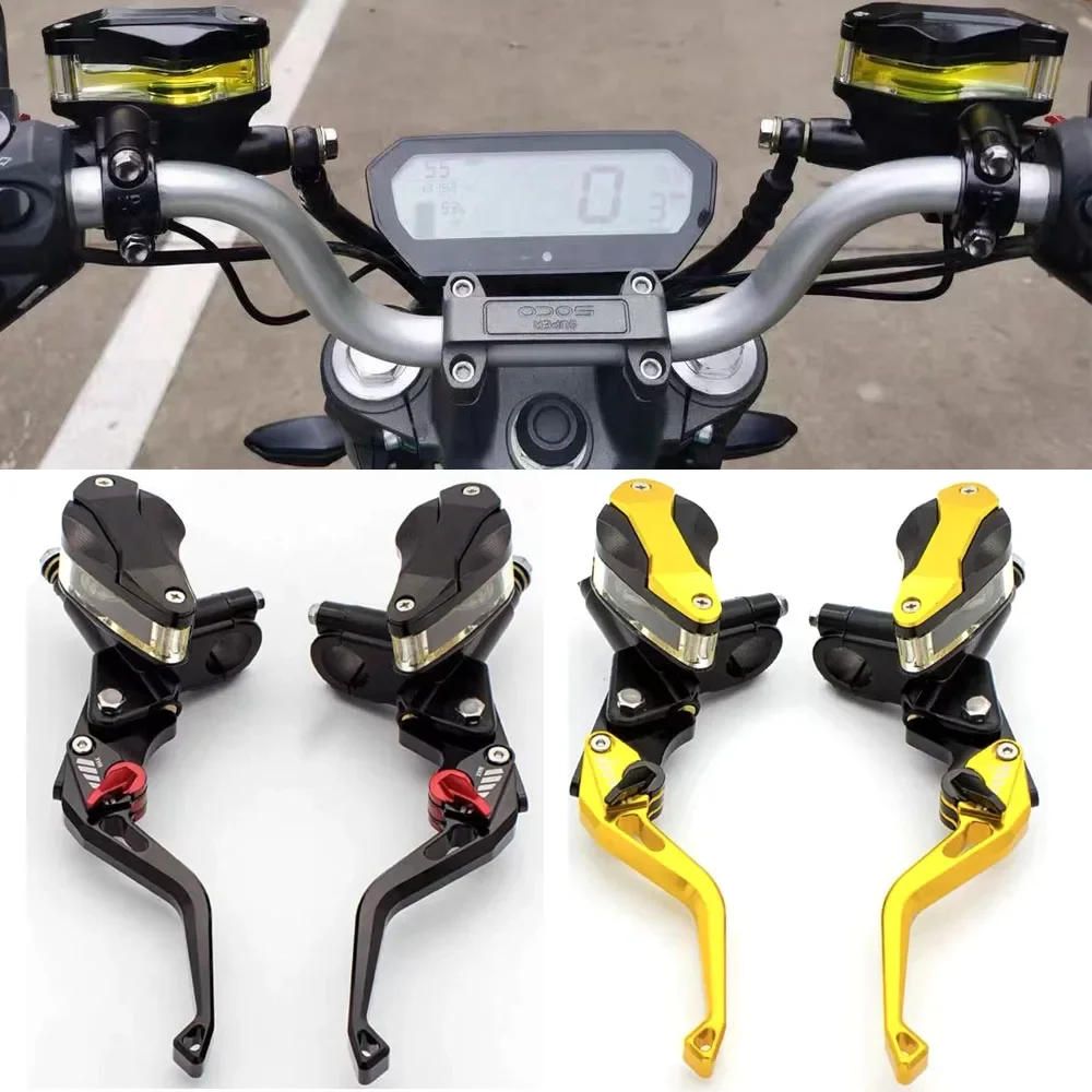 

Clutch Lever Brake Motorcycl Pump Buggy Cylinder Hydraulic Handle Accessories Left Right Brake Lever For Super SOCO TC TS