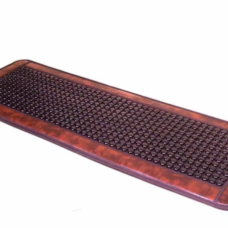 Far Infrared Heating Pad Natural Jade Tourmaline Therapy Massage Mattress for full Back Neck Shoulder pain Relief Sofa Bed Mat