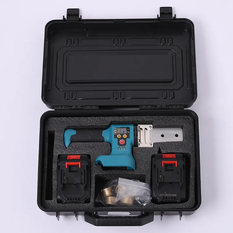 Digital Lithium Electric Heater with Adjustable Temperature Wireless Water Pipe Hot Melt Welding Device Wireless Hot Melt