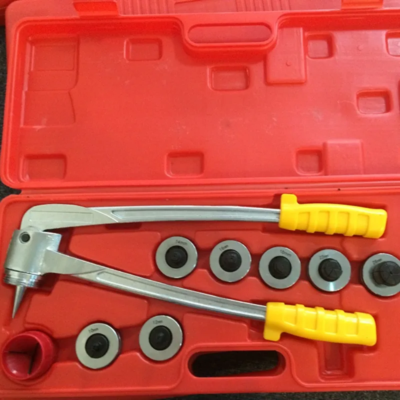 Pipe Expander Tool PEX Plastic Pipes Copper Manual Tube Lever Tube Expanding Tool Kit DIY Install Tools Plumber