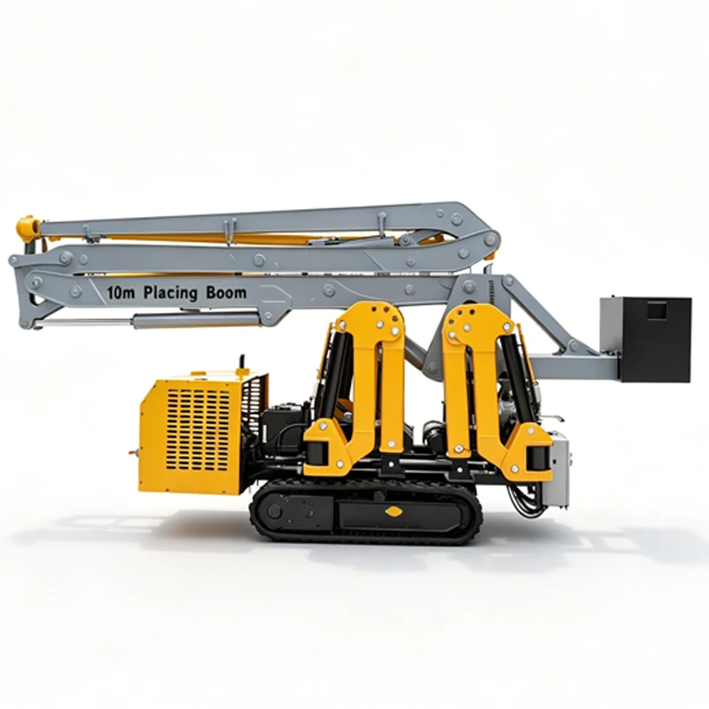 Self Climbing Hydraulic Concrete Placing Boom Remote Control for High Rise Building Factory Direct Price Hormigonera