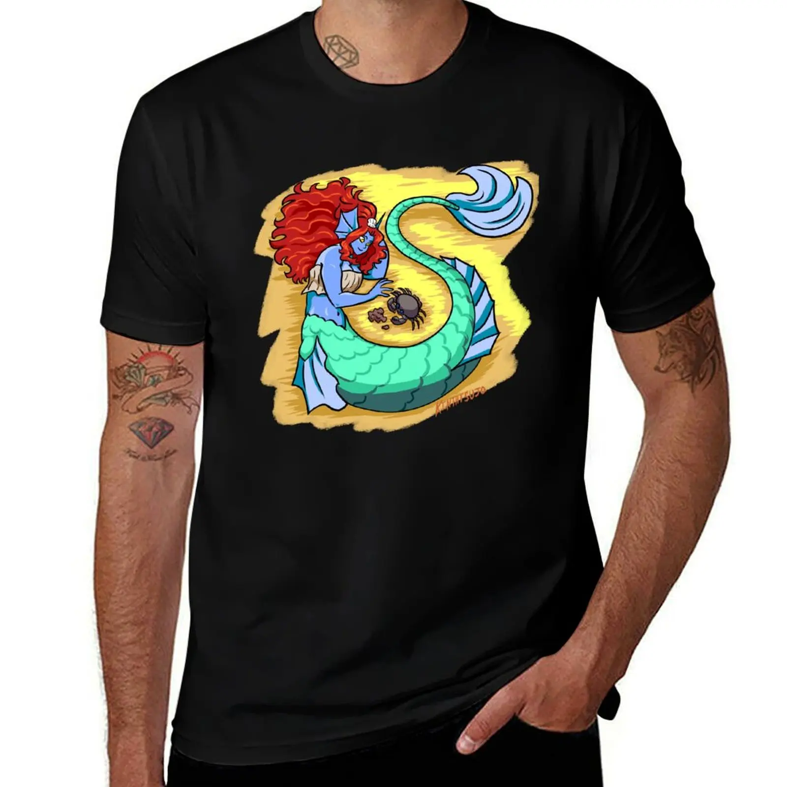 

Mermaid and a Friend T-Shirt street wear custom t-shirts funny gifts mens fashion