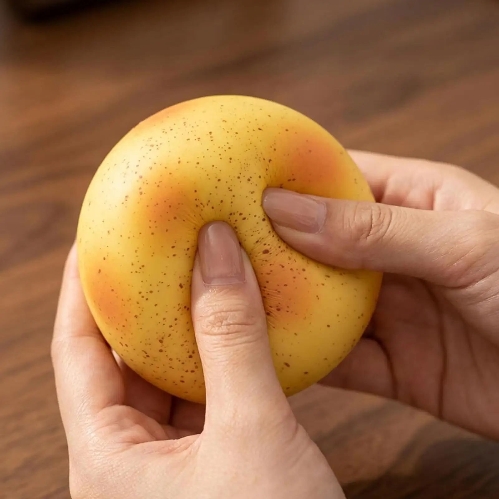Sensory Squeeze Toy Soft Slow-Rebound Realistic Potato Shape Sensory Squeeze Toy for Children Girls Students Adults Classroom