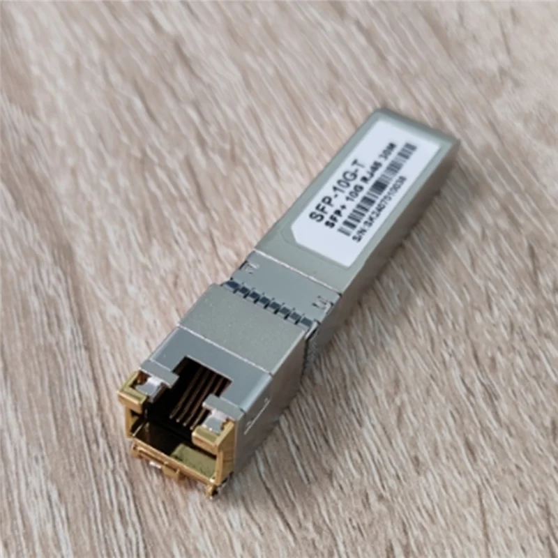 Hot-10G SFP + Rj45 30M 자체 적응 10G/5G/2.5G 광 모듈 호환, Mikrotik, 이더넷 광 스위치