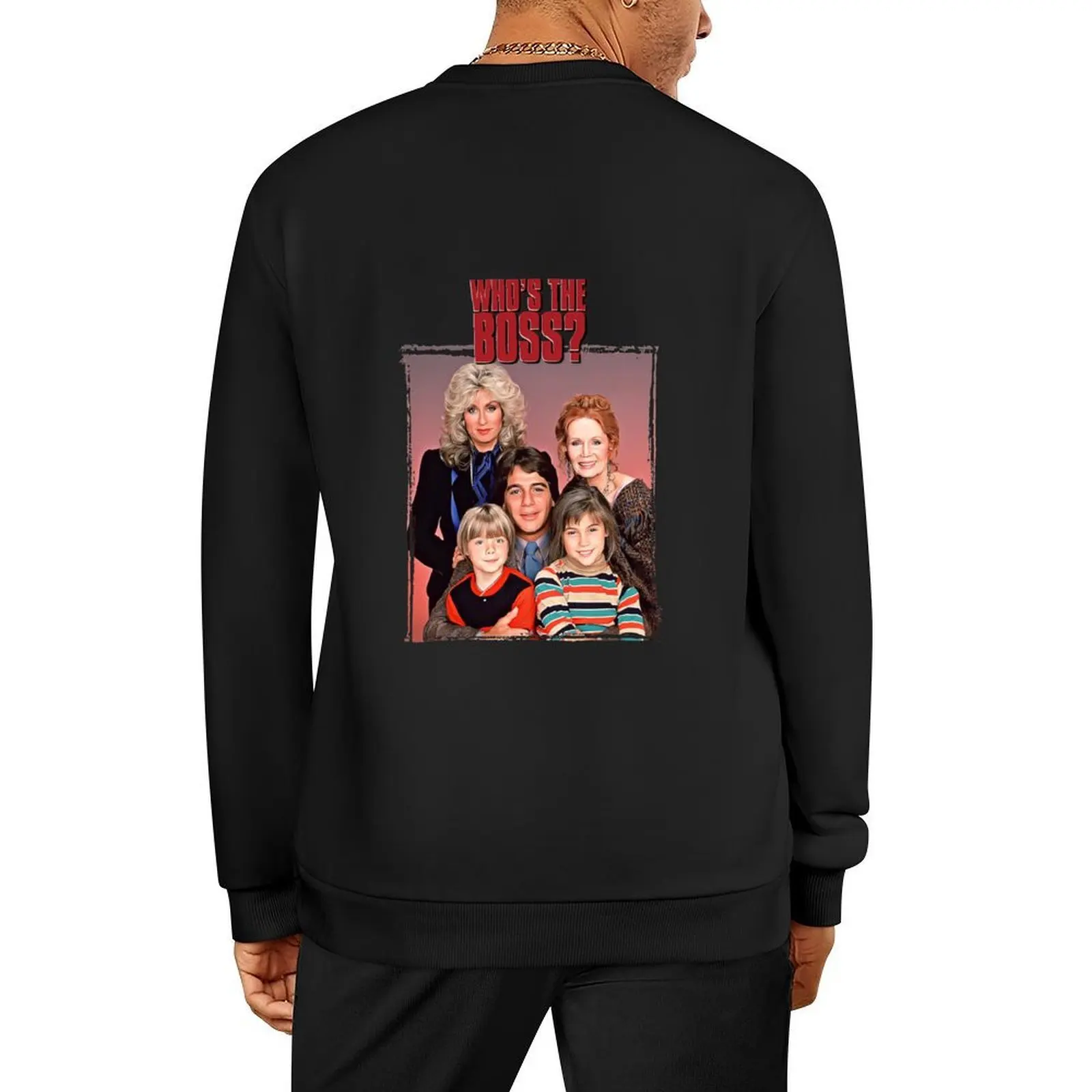 

Music Kids Who'S The Boss Gift Movie Fans Pullover anime clothing autumn jacket men men's winter sweater sweatshirt male