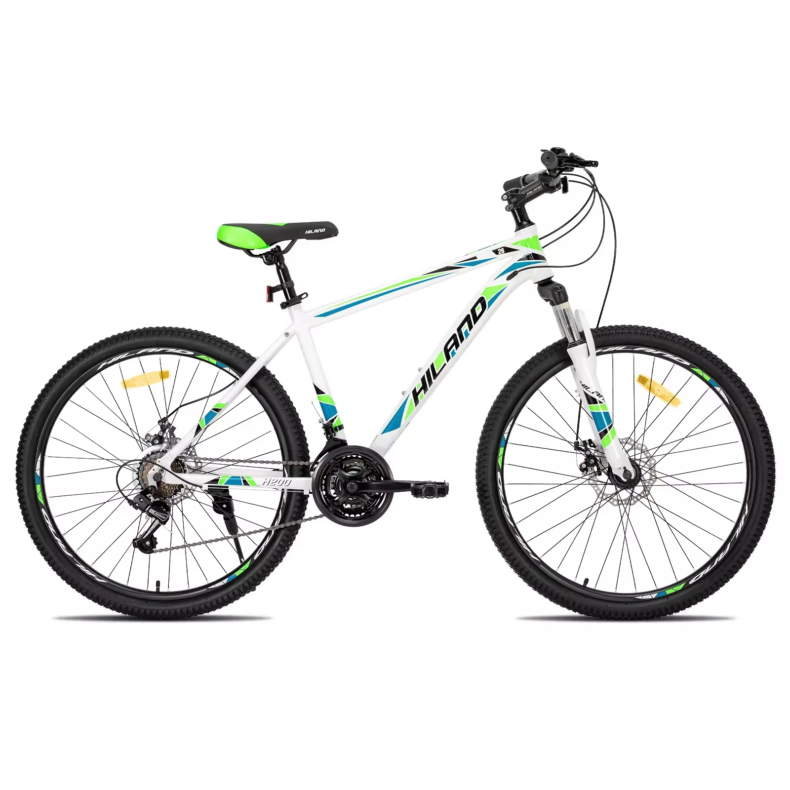 JOYKIE HILAND Available in EU and US 21 Speeds 26 Inch Aluminum Alloy Disc Brake Mountain Bike Bicycle for Adult