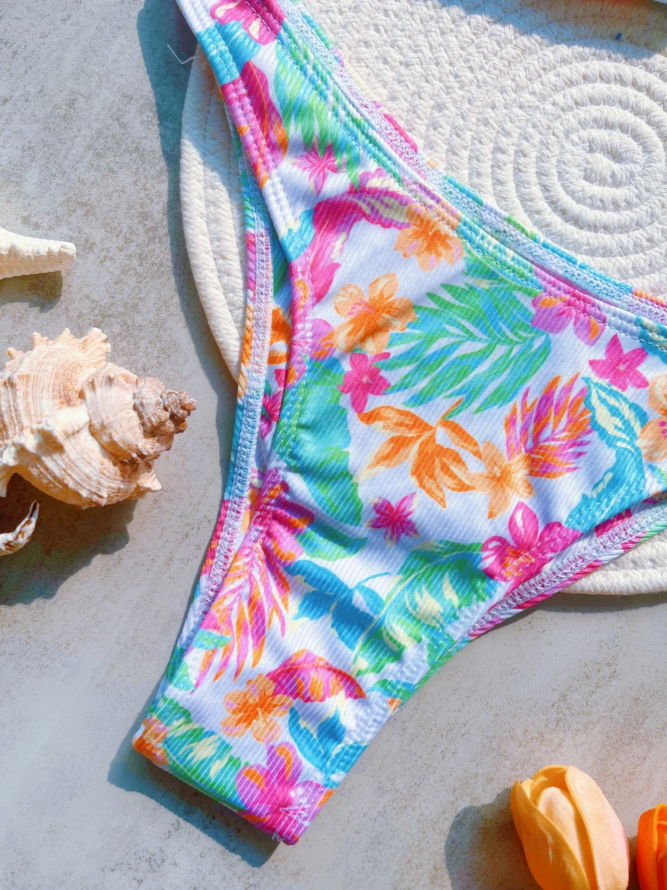 مصنع مطبوعة العصابة عالية الساق قطع بيكيني النساء ملابس السباحة الإناث قطعتين مجموعة البكيني الاستحمام ثوب السباحة السباحة