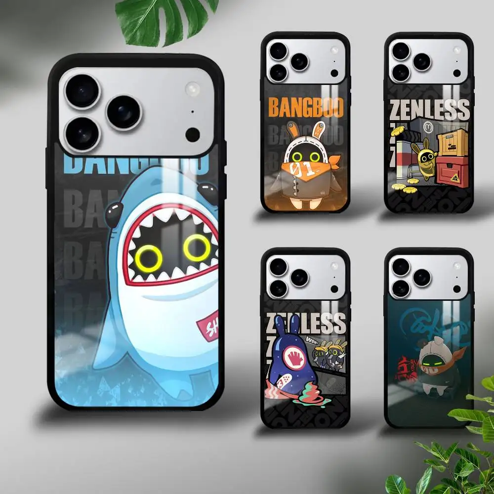 

Game Z-Zenless Z-Zone Z-Zero Phone Case For iPhone 17 16 15 14 13 12 11 Pro Max Mini Plus Hard Mirror Funda