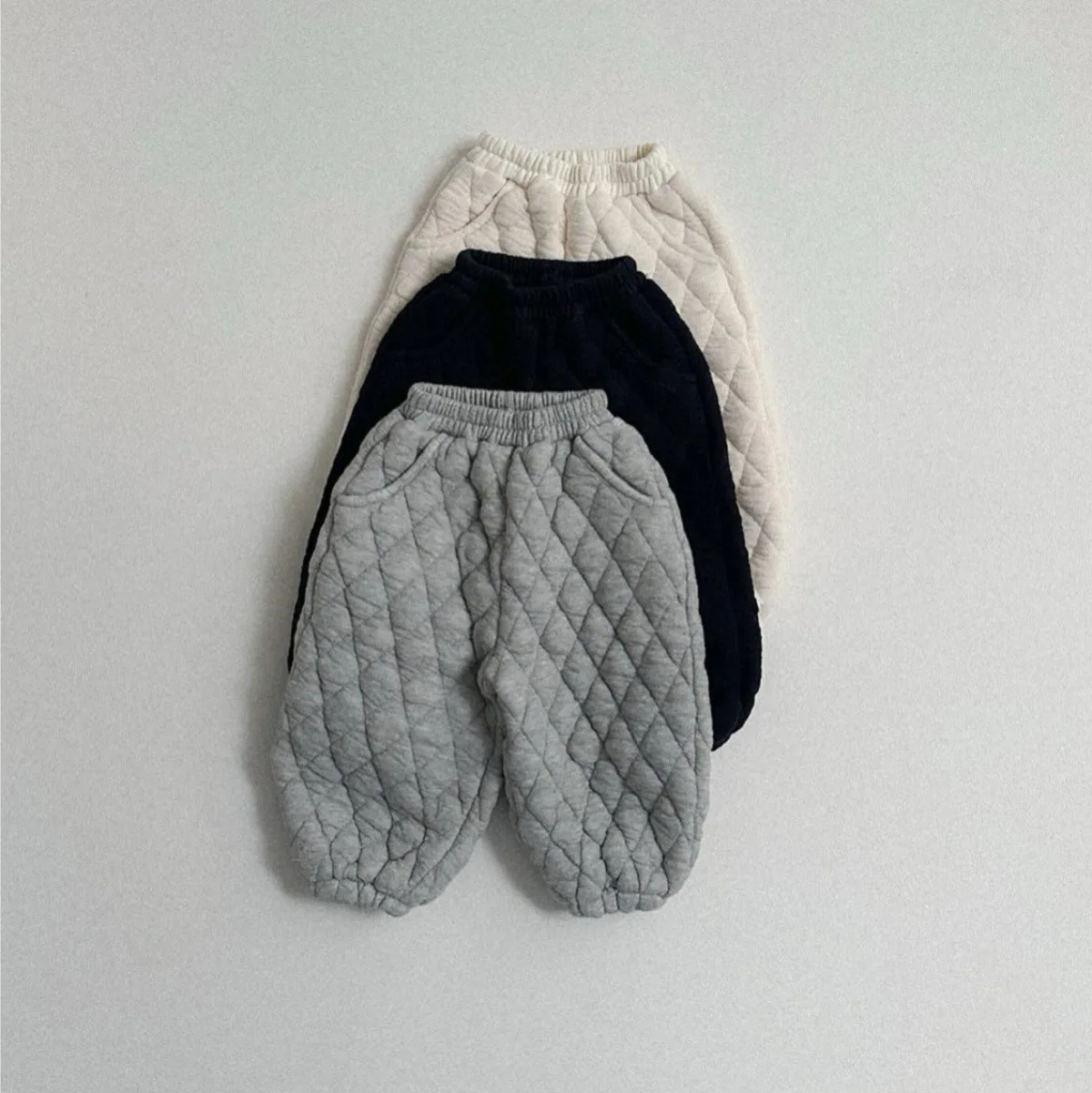 2026 Winter New Baby Casual Pants Infant Thick Warm Harem Pants Solid Boys Girls Sweat Pants Kids Loose Trousers Toddler Clothes